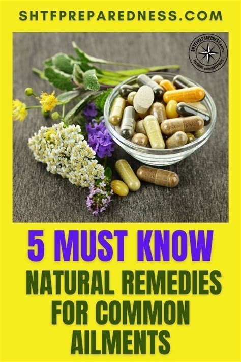 5 Must Know Natural Remedies For Common Ailments Shtfpreparedness In
