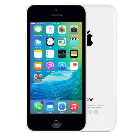 Apple Iphone 5c 8gb Vit Olåst Begagnad B Grade Marinex