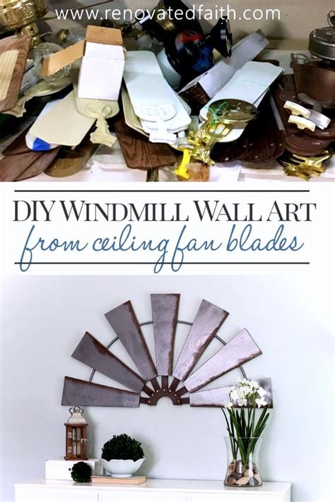 The Easy Way To Make Diy Windmill Wall Decor For Less Than 20