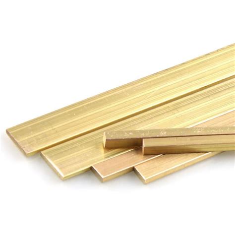 Length 250mm Solid H59 Brass Row Strip Brass Flat Plate Bar Thickness 345mm