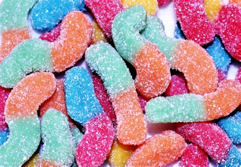 Gummy Worm Candy Close Up Free Stock Photo Public Domain Pictures