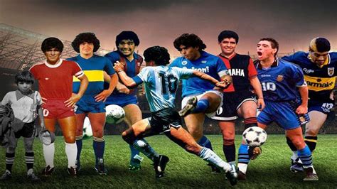 Diego Maradona Así Lo Despidieron Los Equipos Donde Jugó