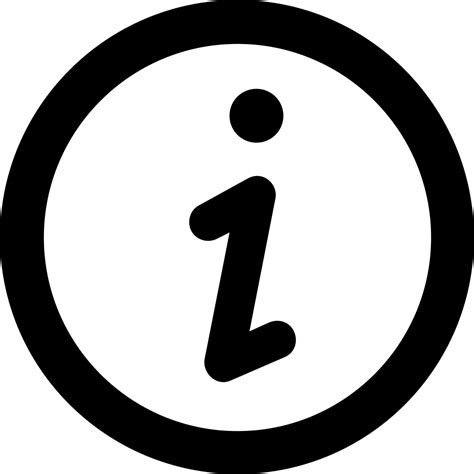 Info Button Svg Png Icon Free Download (#51582) - OnlineWebFonts.COM