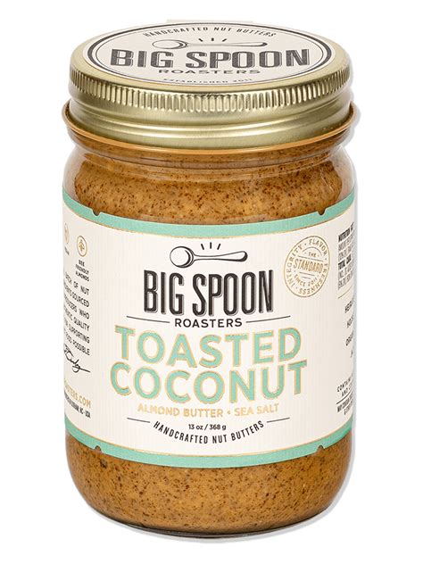 Toasted Coconut Almond Butter Handcrafted Nut Butter