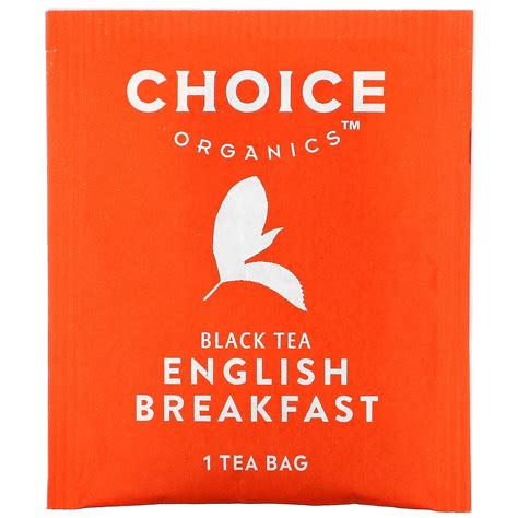 Choice Organic Teas Black Tea Organic English Breakfast 16 Tea Bags