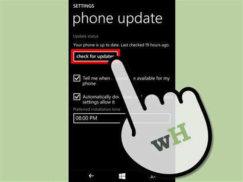How To Update Windows Phone 13 Steps Wikihow