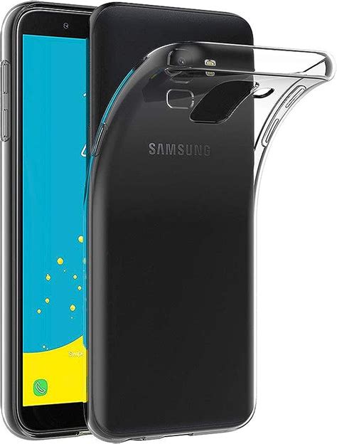 Aicek Funda Samsung Galaxy J6 2018 Transparente Silicona Fundas Para