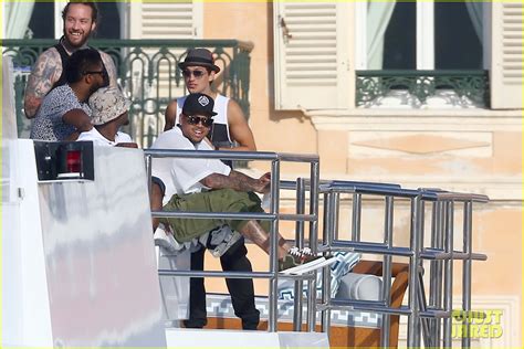 Chris Brown Goes Shirtless In Saint Tropez Photo 3167524 Chris Brown Shirtless Photos Just