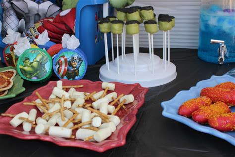 marvel themed party food how to host a marvel avengers birthday party on a budget the art of