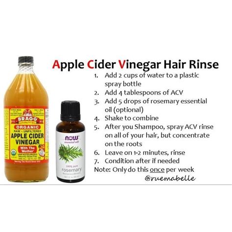 Benefits Of Apple Cider Vinegar For Hair Growth