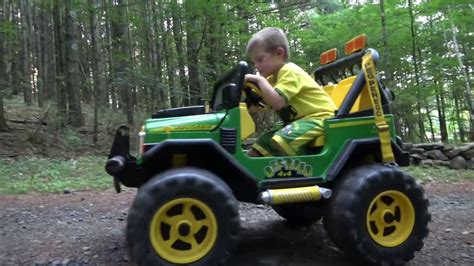 John Deere Off Road 4x4 Jeep For Kids Youtube
