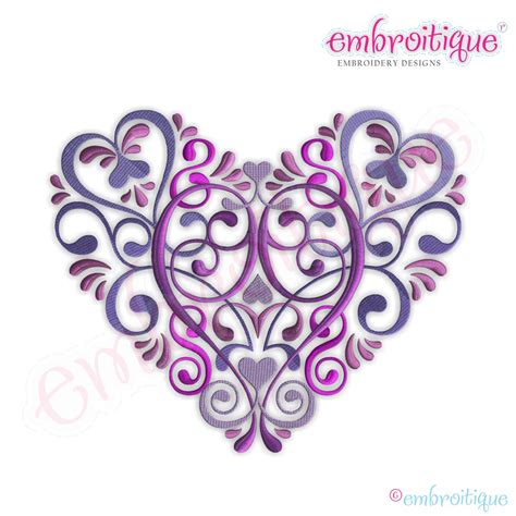 We did not find results for: Embroitique Vintage Floral Ornate Heart Embroidery Design ...