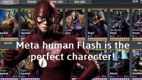 Metahuman Flash Is The Perfect Character Injustice Gods Among Us