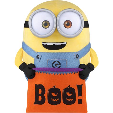 Minions Bob With Treat Bag Plush Halloween Decoration