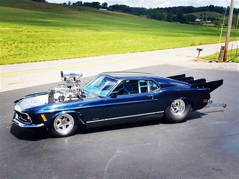 1970 Ford Mustang Pro Street Mach1 Stock 70159rgcvo For Sale Near