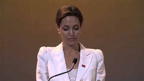 Un Special Envoy Angelina Jolie Speech At Opening Of Summit Fringe