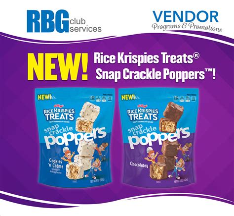 Rice Krispies Treats Snap Crackle Poppers