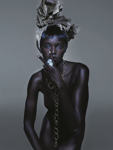 duckie thot vogue uk april 2019 images by nick knight superselected black fashion