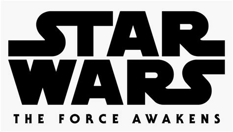 Star Wars The Force Awakens Logo Vector Star Wars Logo Pdf Hd Png
