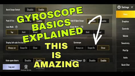 For this, you can use a vpn trick. GYROSCOPE BASICS EXPLAINED | PUBG MOBILE - YouTube