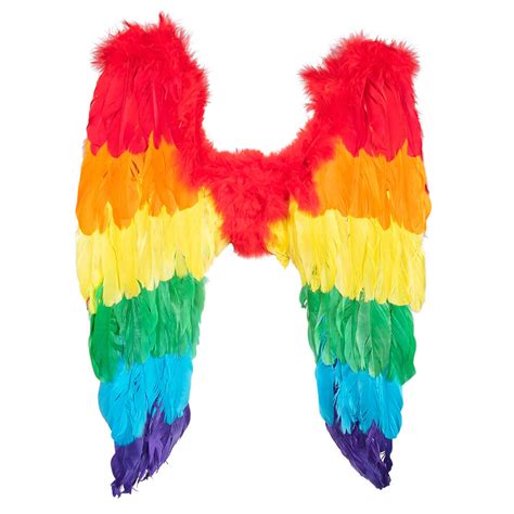 Rainbow Angel Wings Gay Pride
