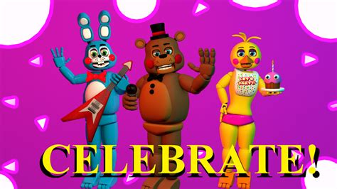 Fnaf 2 Celebrate Poster