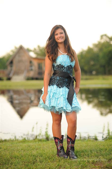 This Would Be Good For The Reception Cowgirl Dresses Grad Dresses