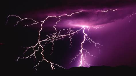 Thunderbolt Lightning Nature Sky Wallpapers Hd Desktop And Mobile