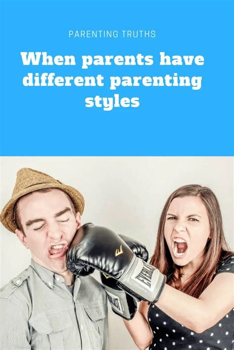 When Parents Have Different Parenting Styles