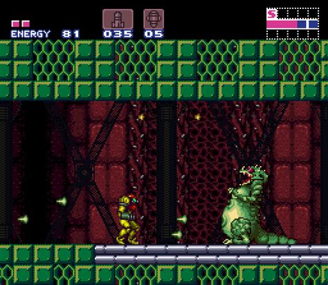 Screenshots Super Metroid Metroid Recon