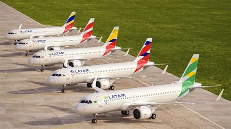 Latam Group Introduces New Livery In South American Subsidiaries Flag