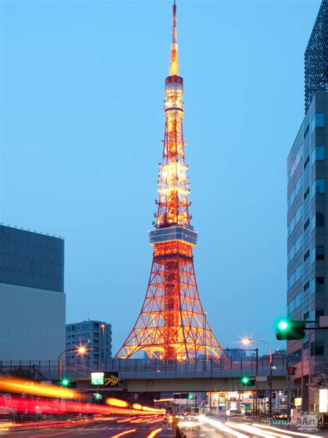 Tokyo Tower By Jose Stephens Turningart
