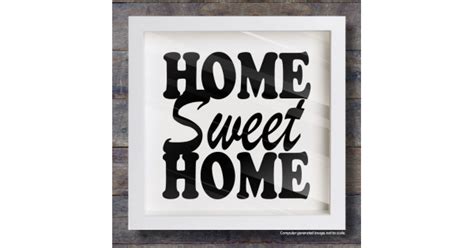 Home Sweet Home 2 Vinyl Sticker