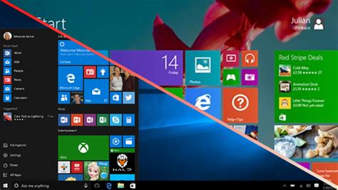 The areas in which operating. Windows 8.1 vs Windows 10: How do they match up? | BT