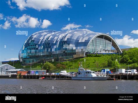 Sage Gateshead Entertainment Centre Imposing Glass Building Of Modern