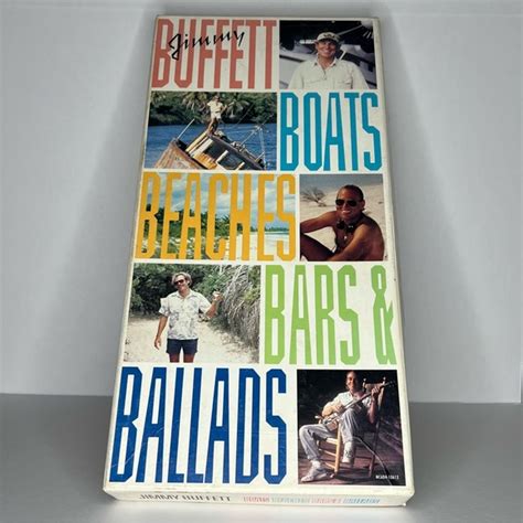 Other Jimmy Buffett Cd Box Set Boats Beaches Bars Ballads W Box Insert Few Scratc Poshmark