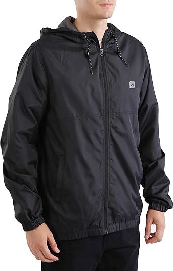 Arecon Mens Windbreakers Waterproof Windproof Lightweight Jacket For