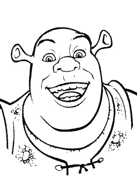 Shrek Coloring Pages Learny Kids