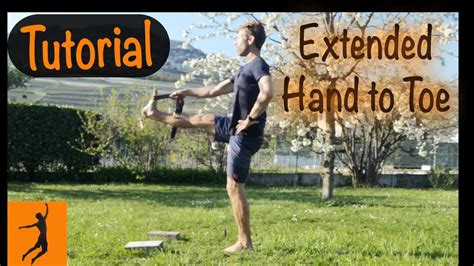 Preparing For Extended Hand To Foot Pose Youtube