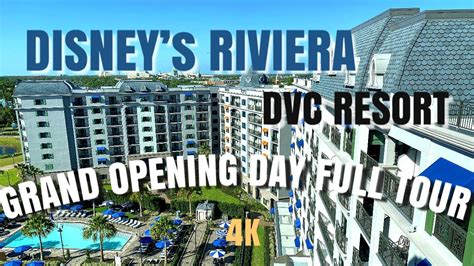 Disneys Riviera Resort Grand Opening Day Full Resort Tour Brand