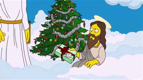Simpsons Clip Christmas With Jesus Youtube