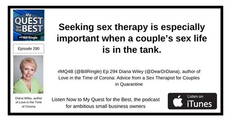 Seeking Sex Therapy Is Especially Important When A Couples Sex Life Is