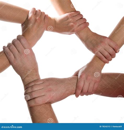 Connected Hands Connected Hands — Stock Photo © Violin 4233152 Smart