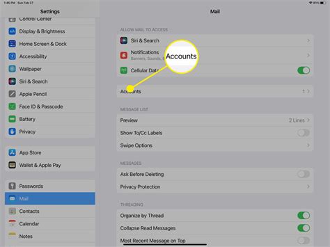 How To Add Email To Ipad