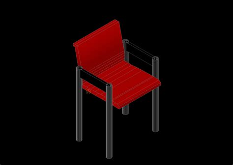3d Chair In Autocad Download Cad Free 2569 Kb Bibliocad