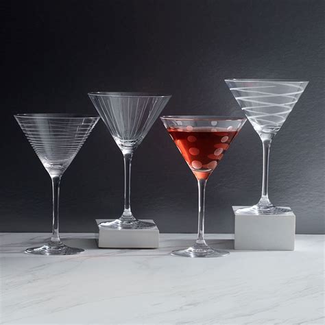 Cheers® Set Of 4 Martini Glasses Mikasa