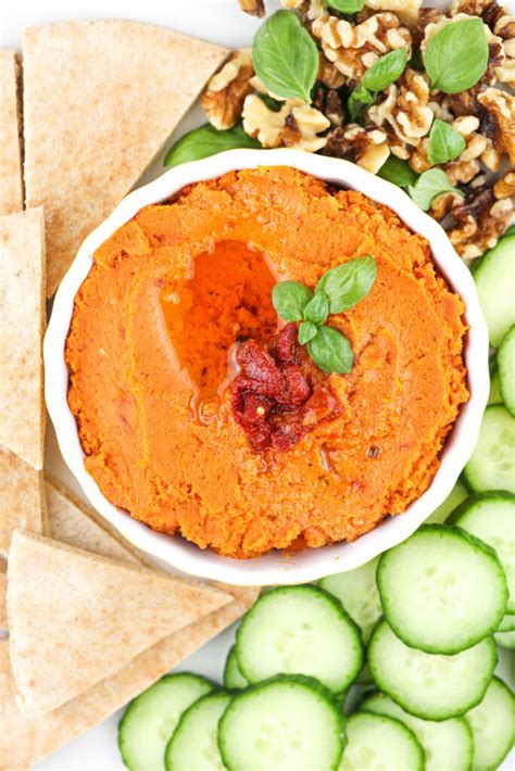 The Easiest Sun Dried Tomato Hummus Shaw Simple Swaps