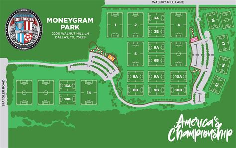 Moneygram Soccer Park Map