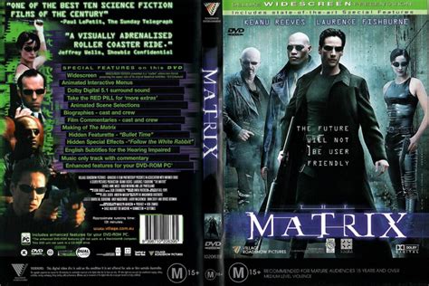 The Matrix 1999 R4 Dvd Covers Dvdcovercom