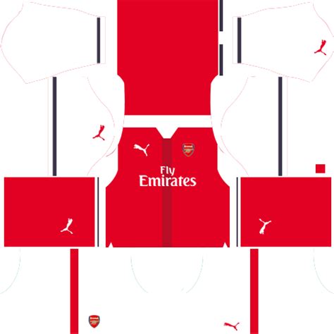 Arsenal FC Kit Logo Dream League Soccer